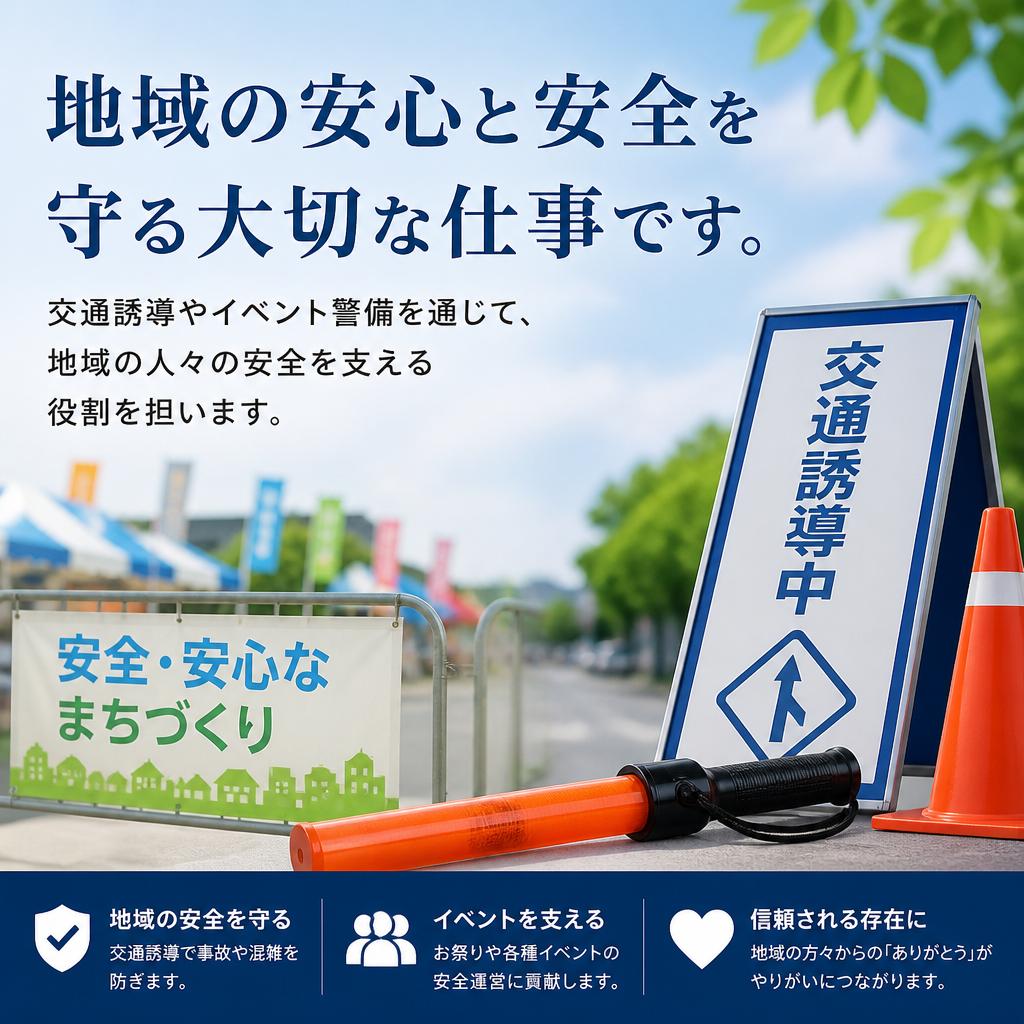 地域の安心を守る責任ある仕事