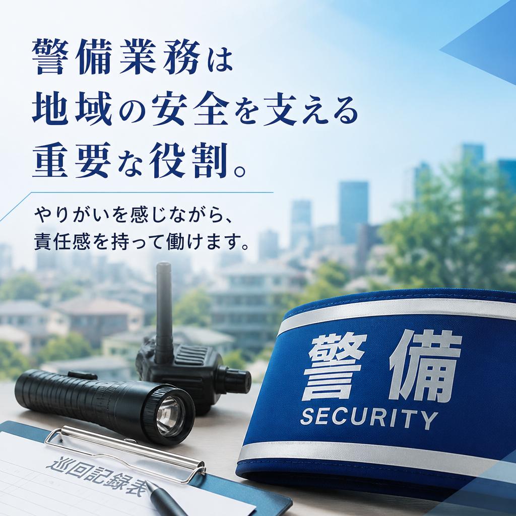 地域の安心を守る仕事