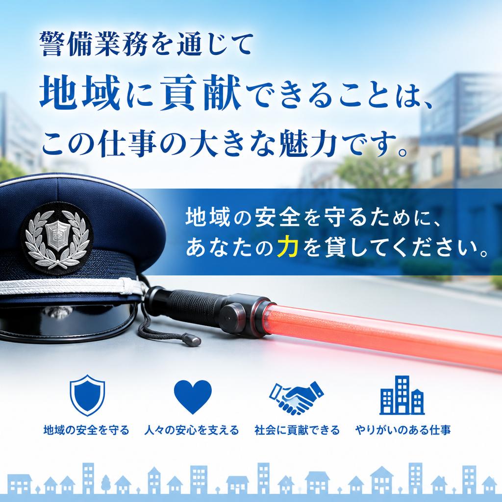 地域貢献を実感できる仕事