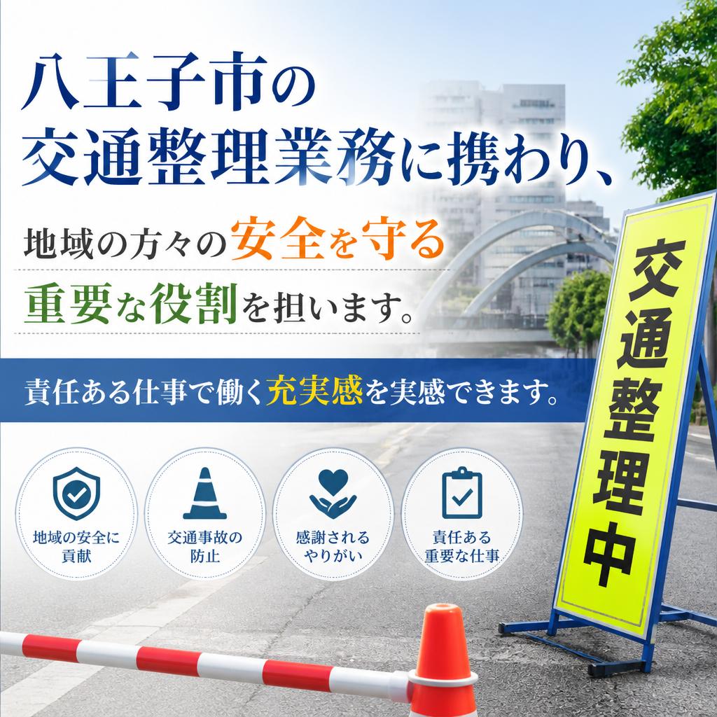 八王子市で地域の安全を守るお仕事