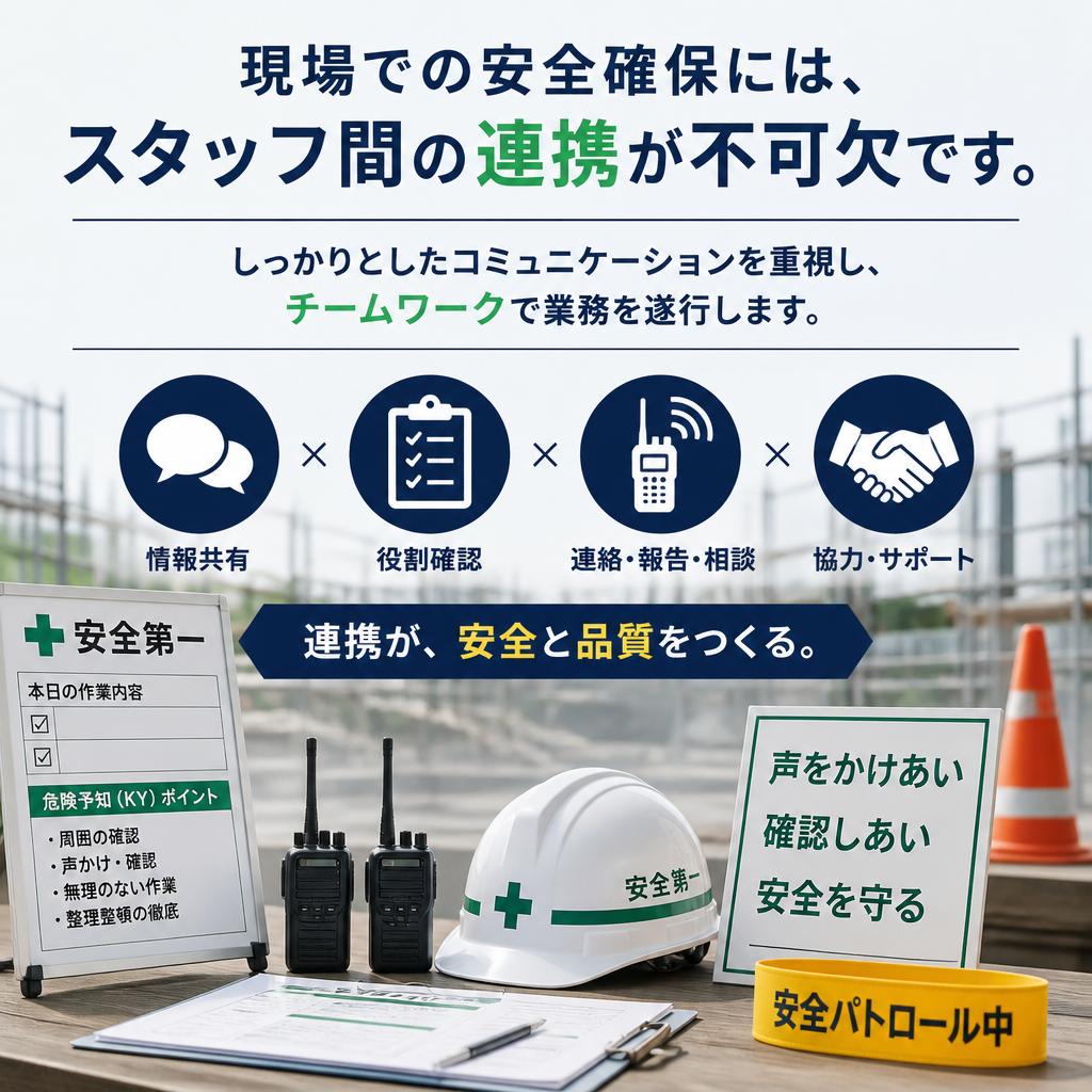 5. スタッフ同士の連携