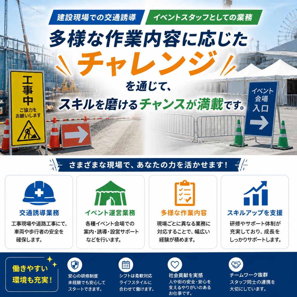 各現場の特徴