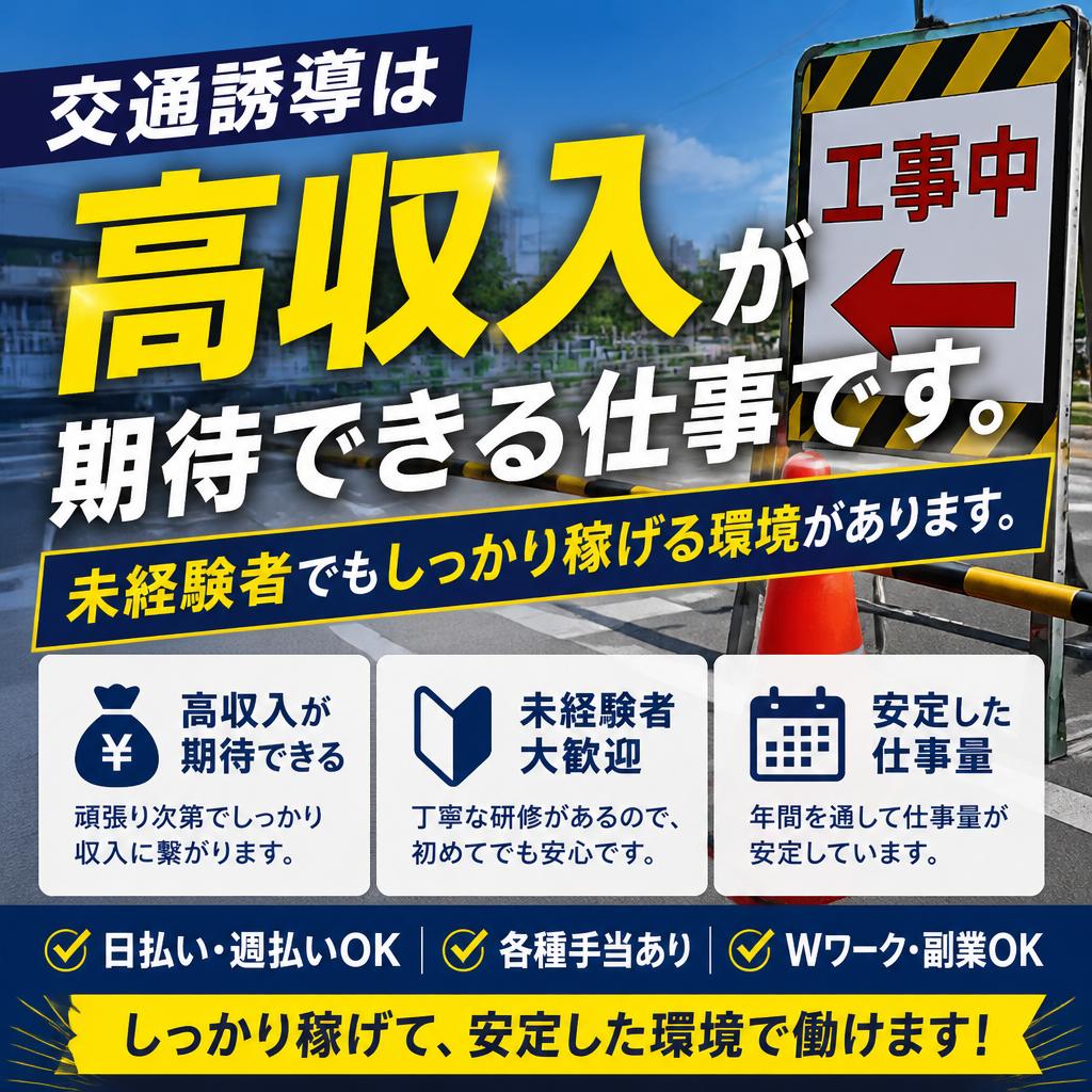 高収入が期待できる警備の仕事
