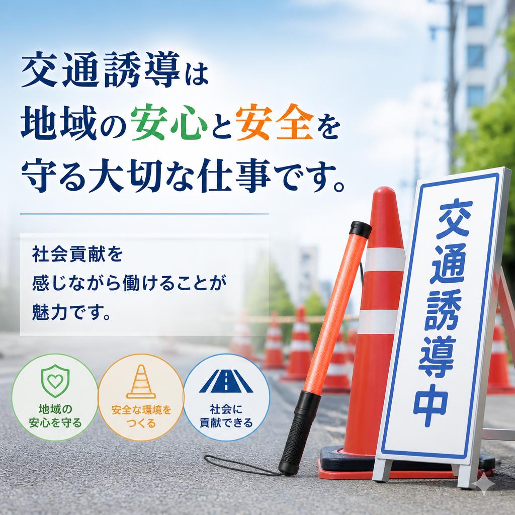 地域の安全を守るやりがい