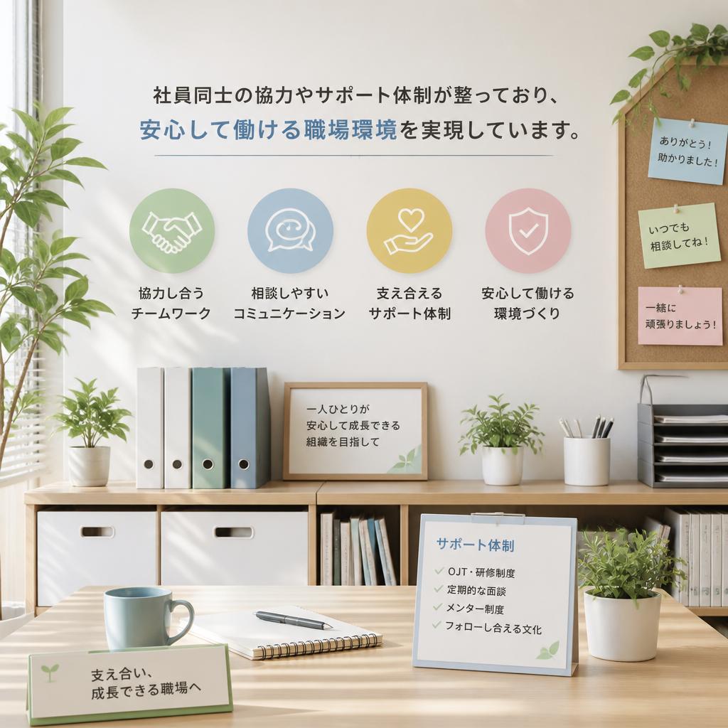 働きやすい環境づくりへの取り組み