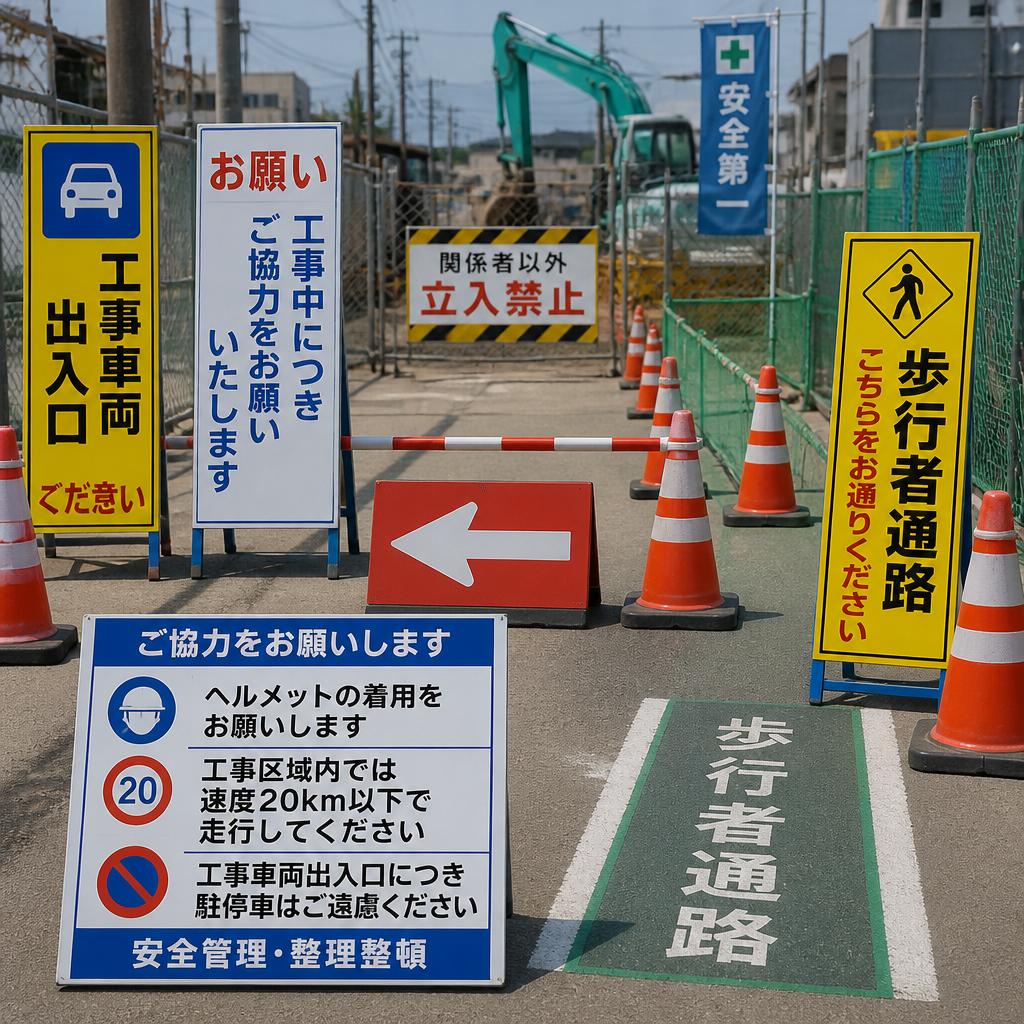 建設現場での交通誘導とは?