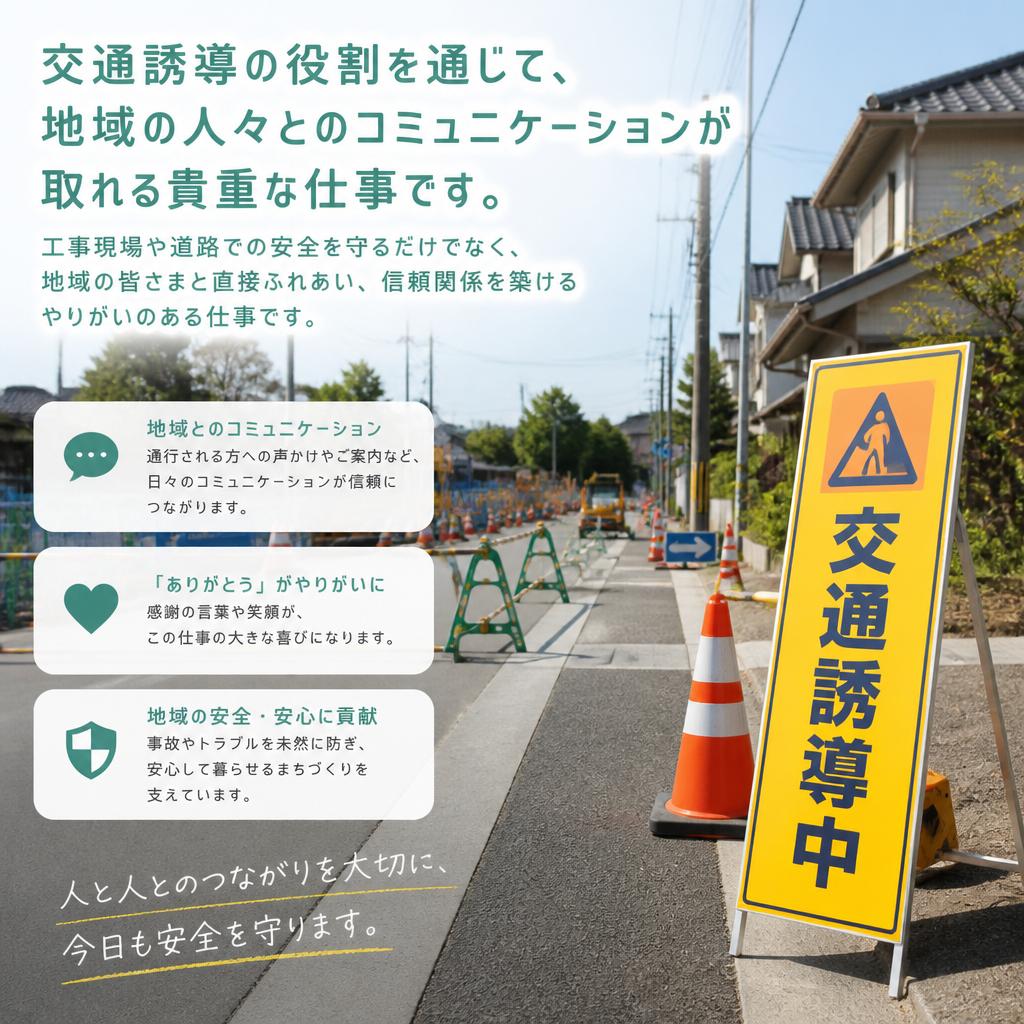 地域との信頼関係を築く仕事
