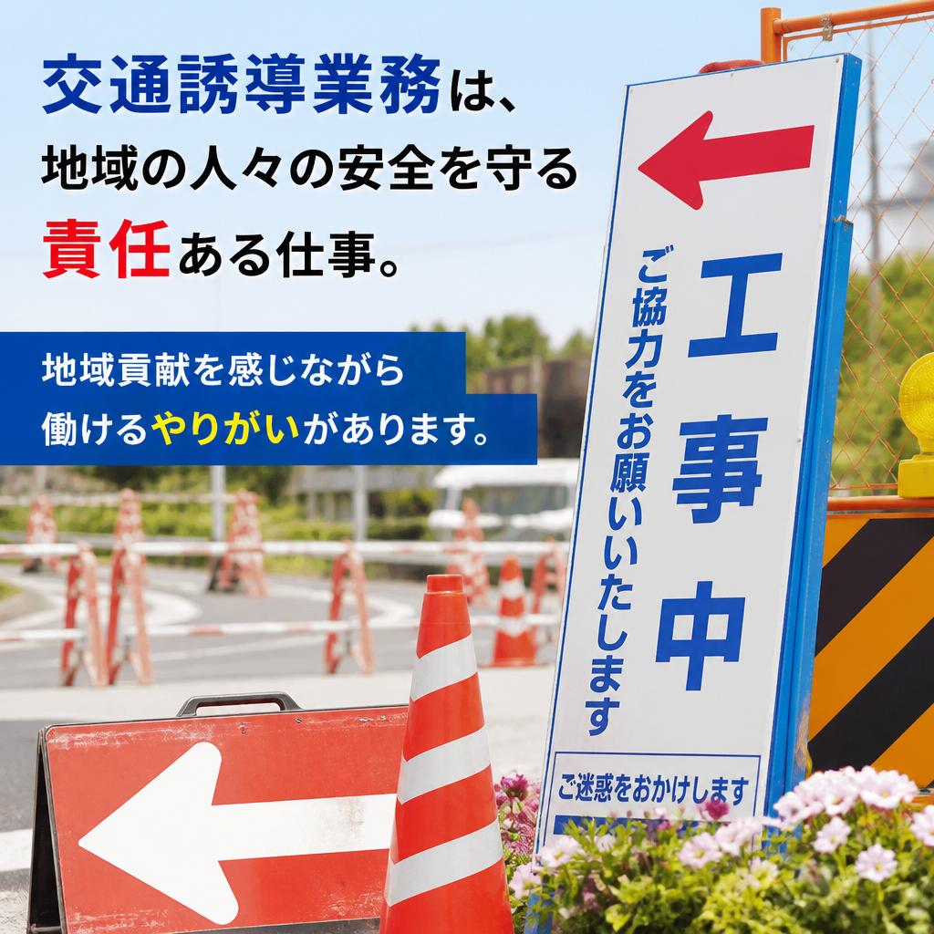 地域の安全を守るやりがい